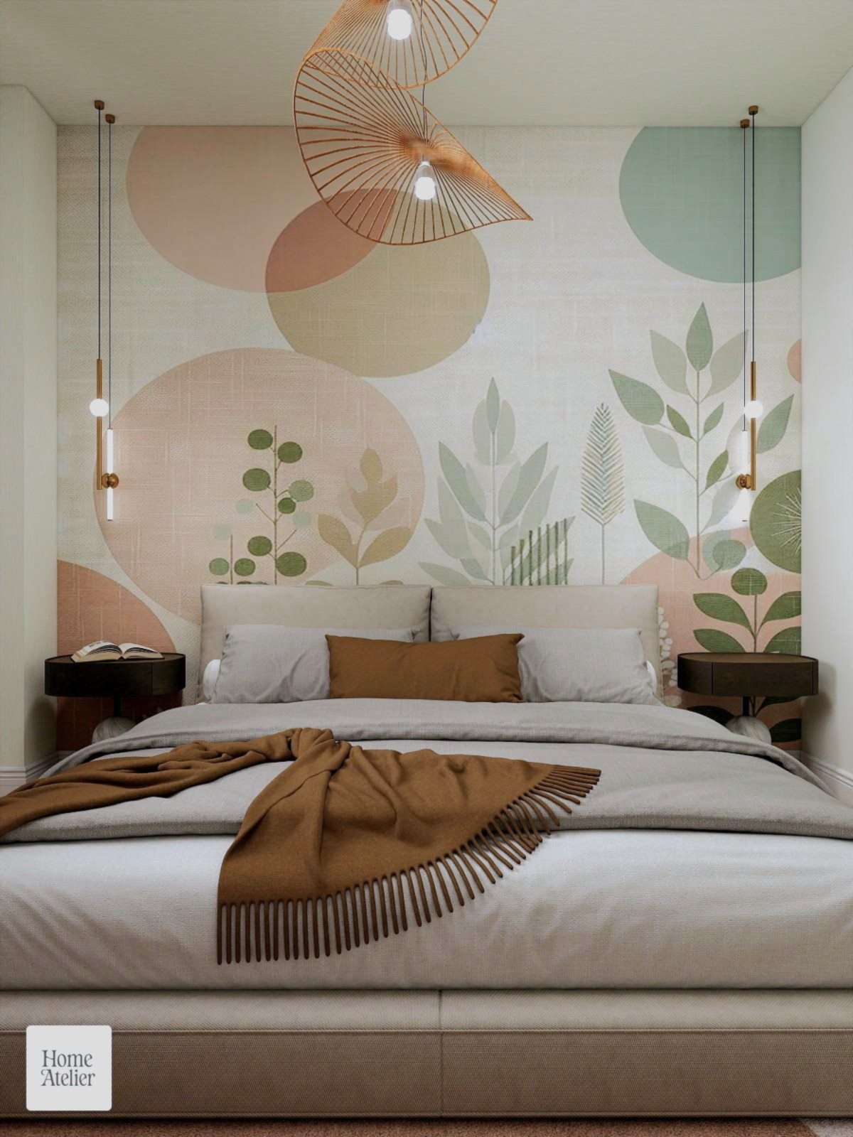 Dormitor elegant realizat dupa proiect