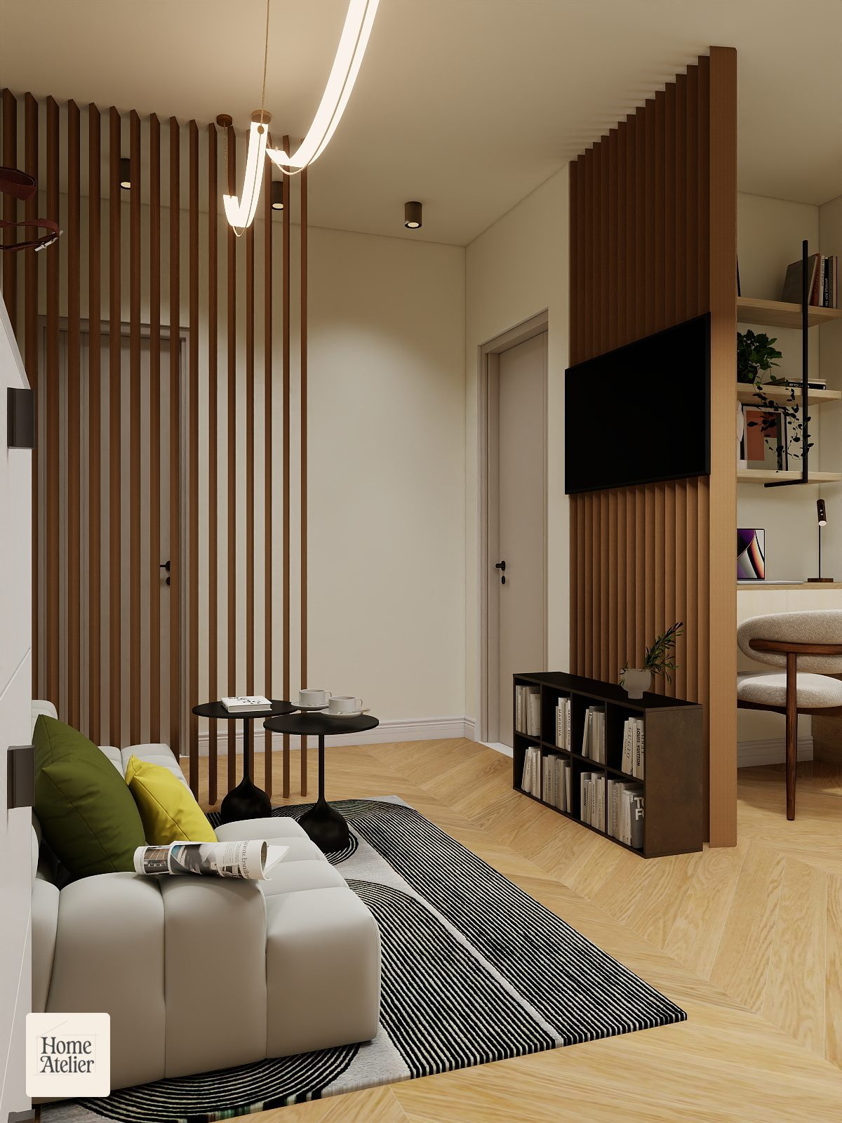 Design interior living modern in Brasov