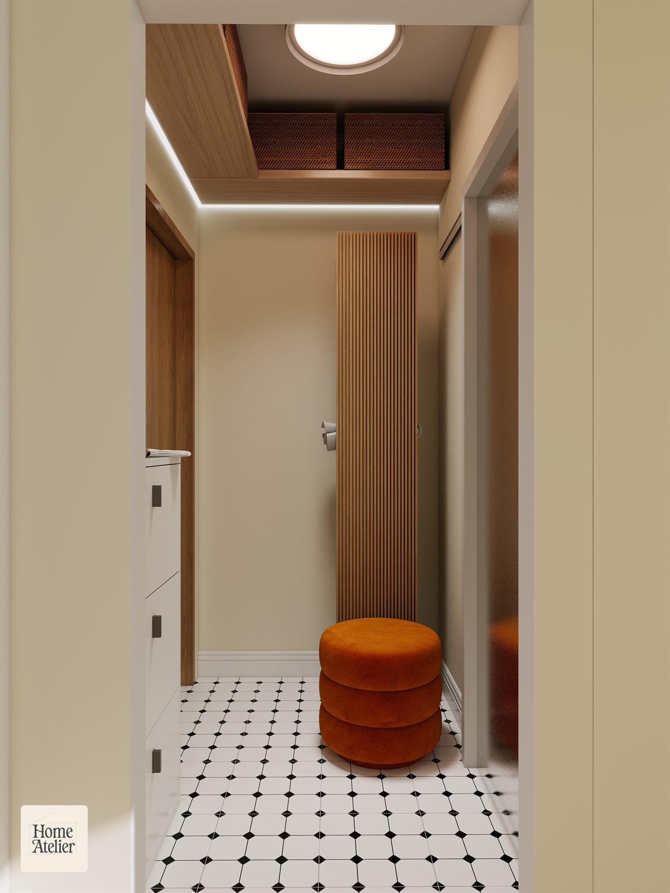 Depozitare inteligenta intr-o garsoniera moderna