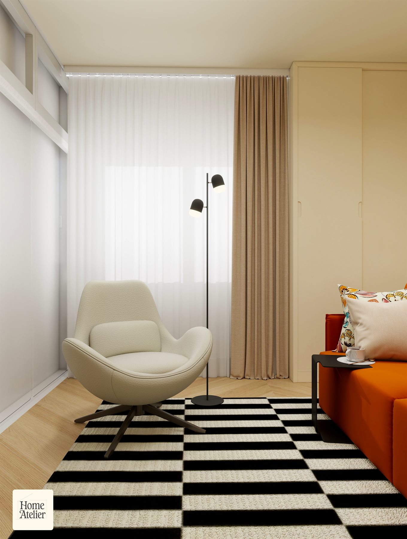 Proiect design interior Brasov - living modern