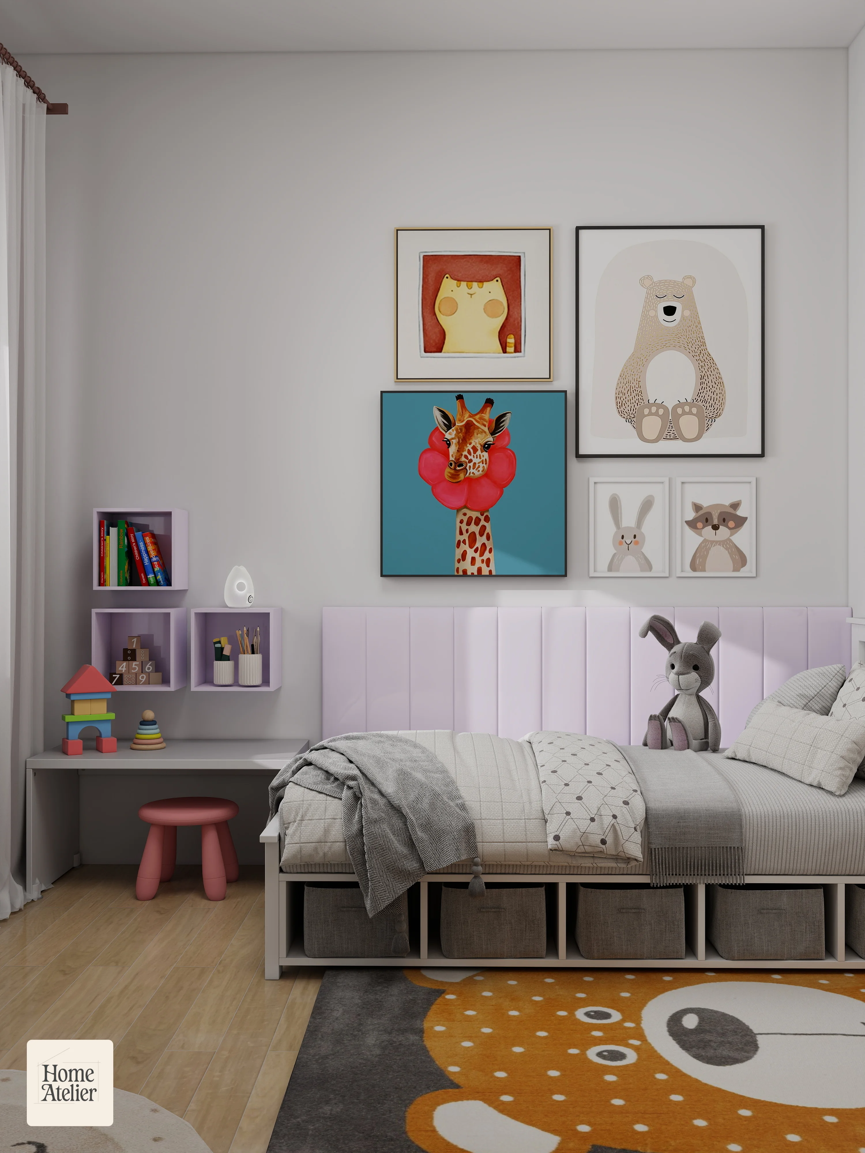 Amenajare modernă pentru un apartament compact