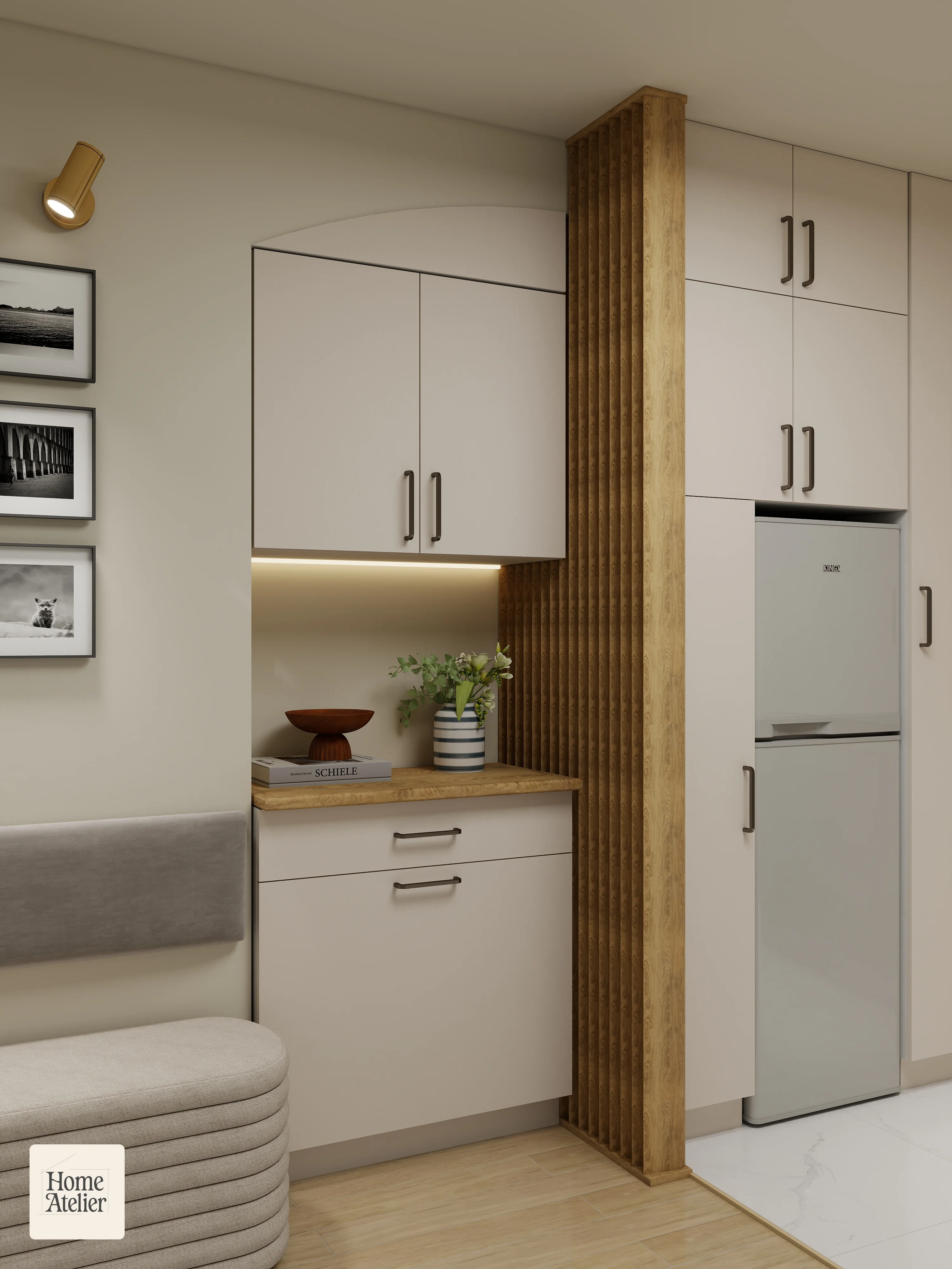 Amenajare modernă pentru un apartament compact - 20260909220212 Ecf0679f